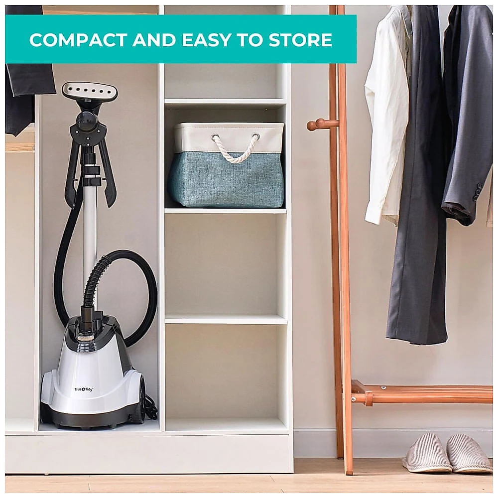 Steamer,Passadeira e Vaporizador de Roupas True Tidy Comercial Pesado 1800W para Uso Residencial e Comercial