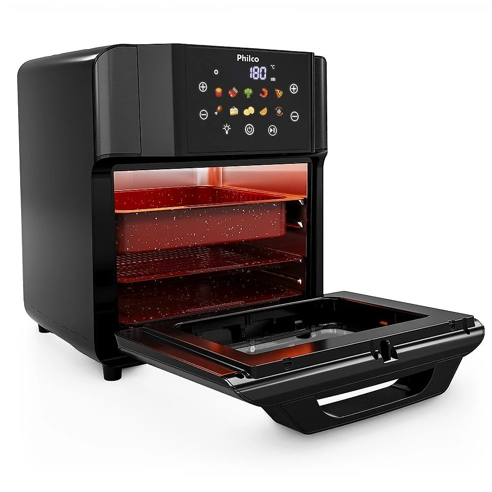 Air Fryer Philco 15 Litros PAF15C, Preta - 110 Volts