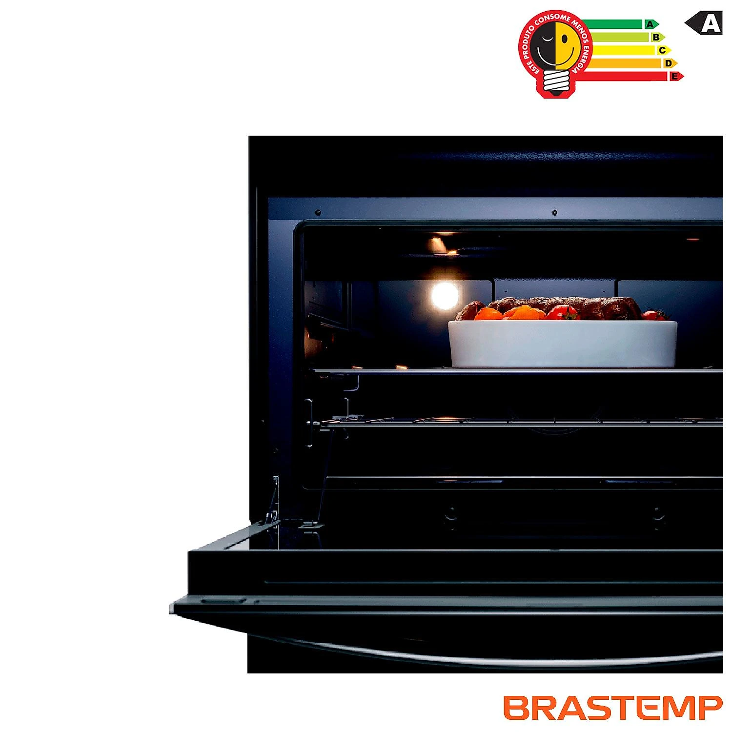 Fogão Brastemp 5 Bocas Preto com Turbo Chama com Mesa de Vidro - BFS5VCE Bivolt