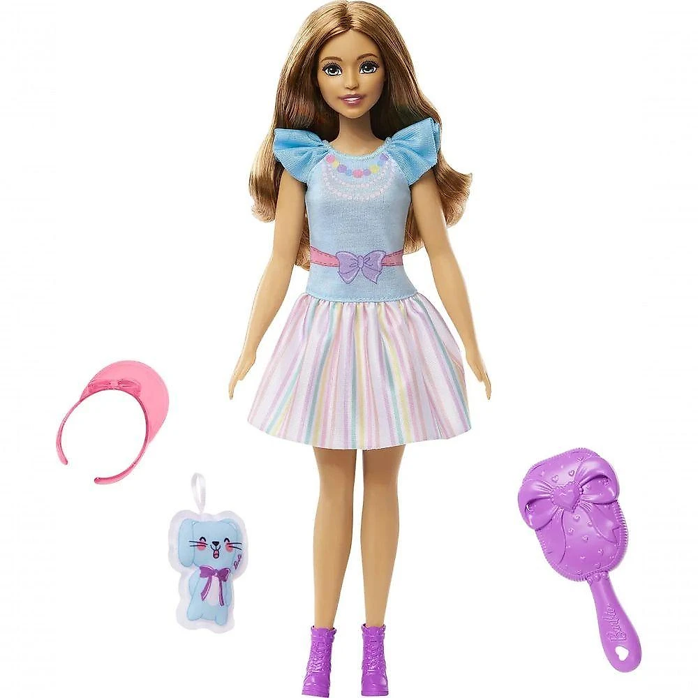 Boneca Barbie Minha Primeira Hll18 com Articulações Flexíveis Branco Mattel