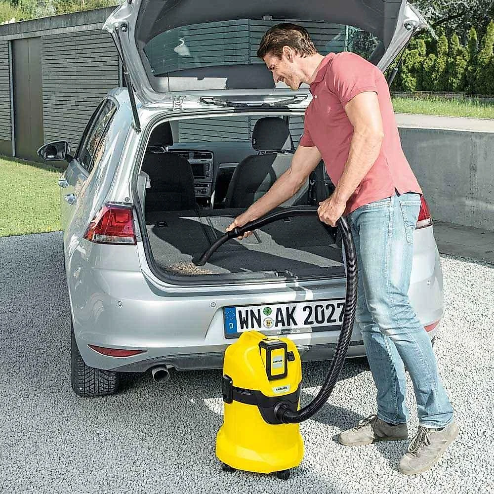 Aspirador de pó e líquidos wd3 bateria karcher