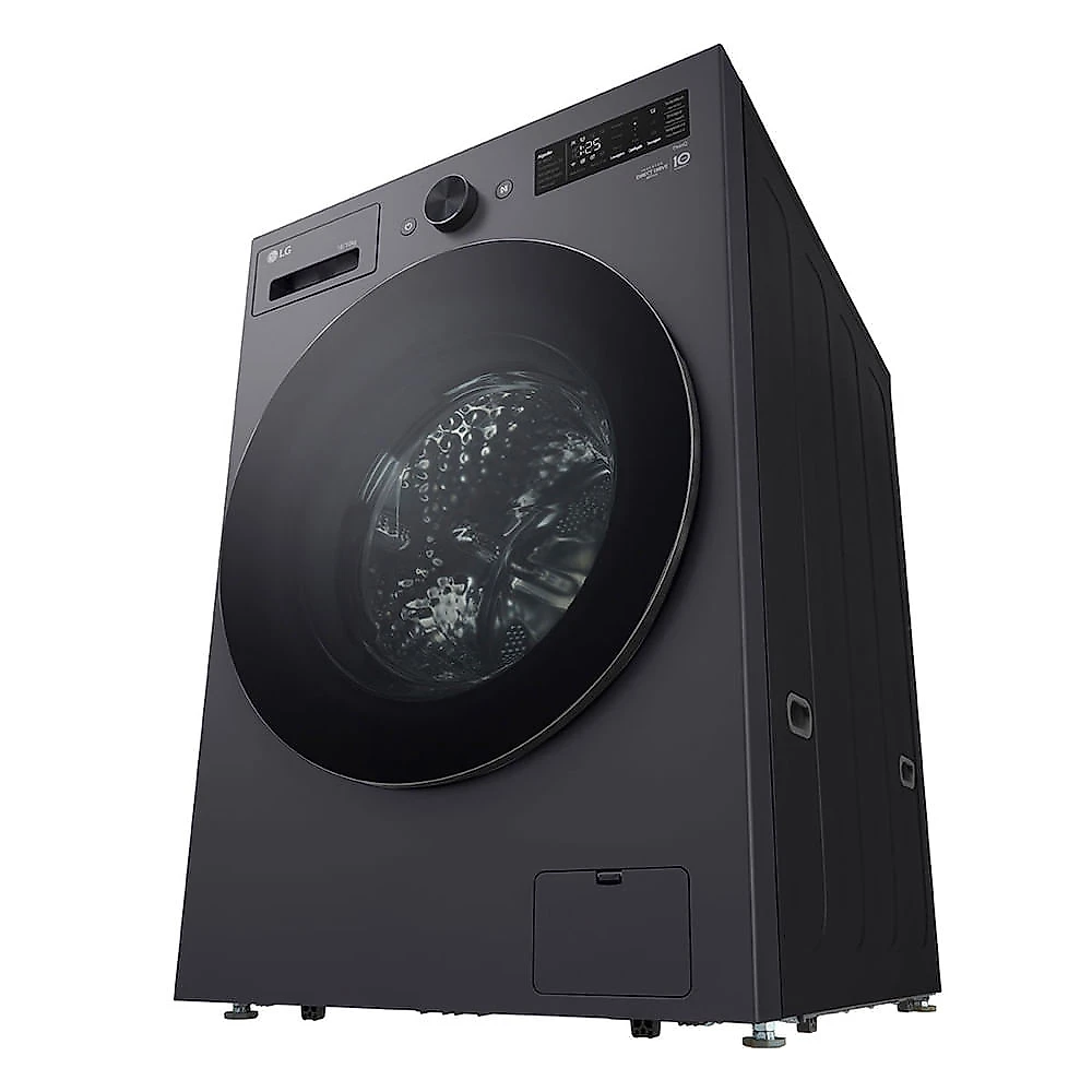 Lava e Seca Smart LG 16kg com Inteligência Artificial Aidd WD16GNTS6B/A Black Inox - 110V