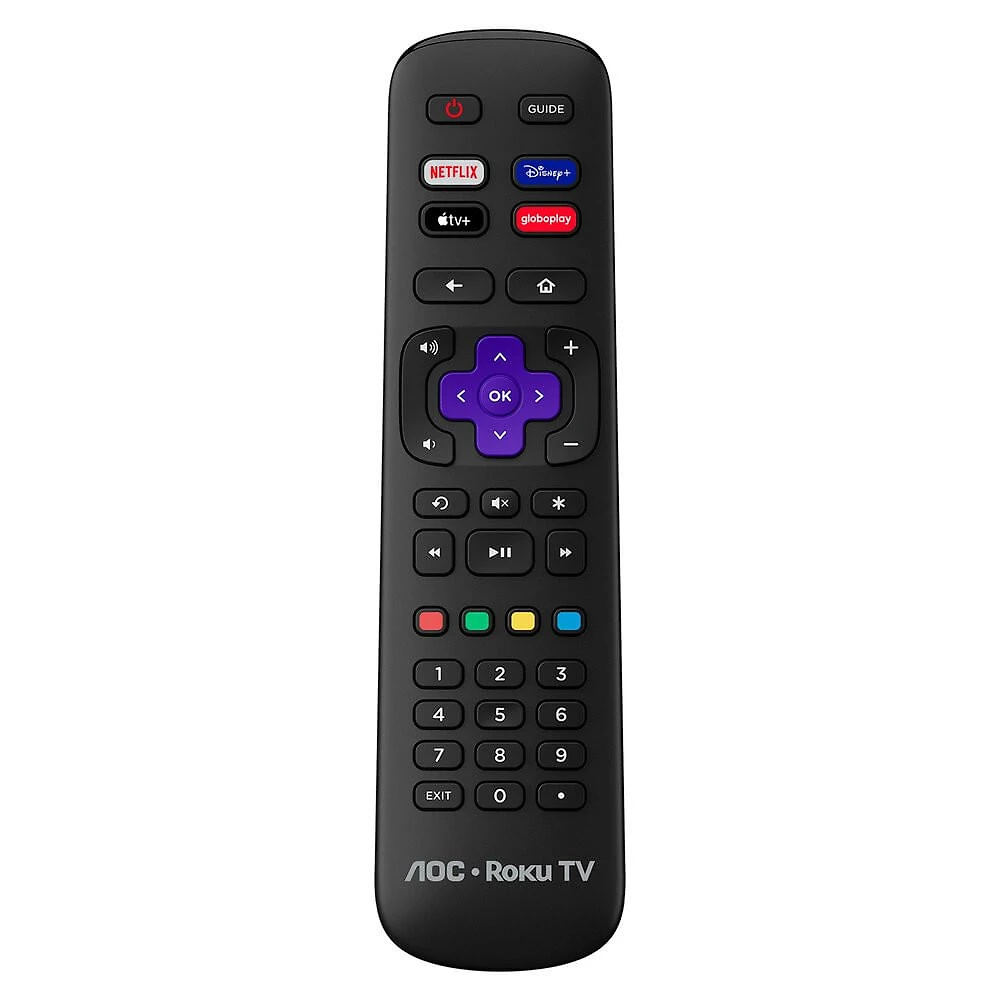 Miniatura Smart TV AOC 50 Polegadas, DLED, 4K, Roku TV - 50U7045/78G Preto - Bivolt