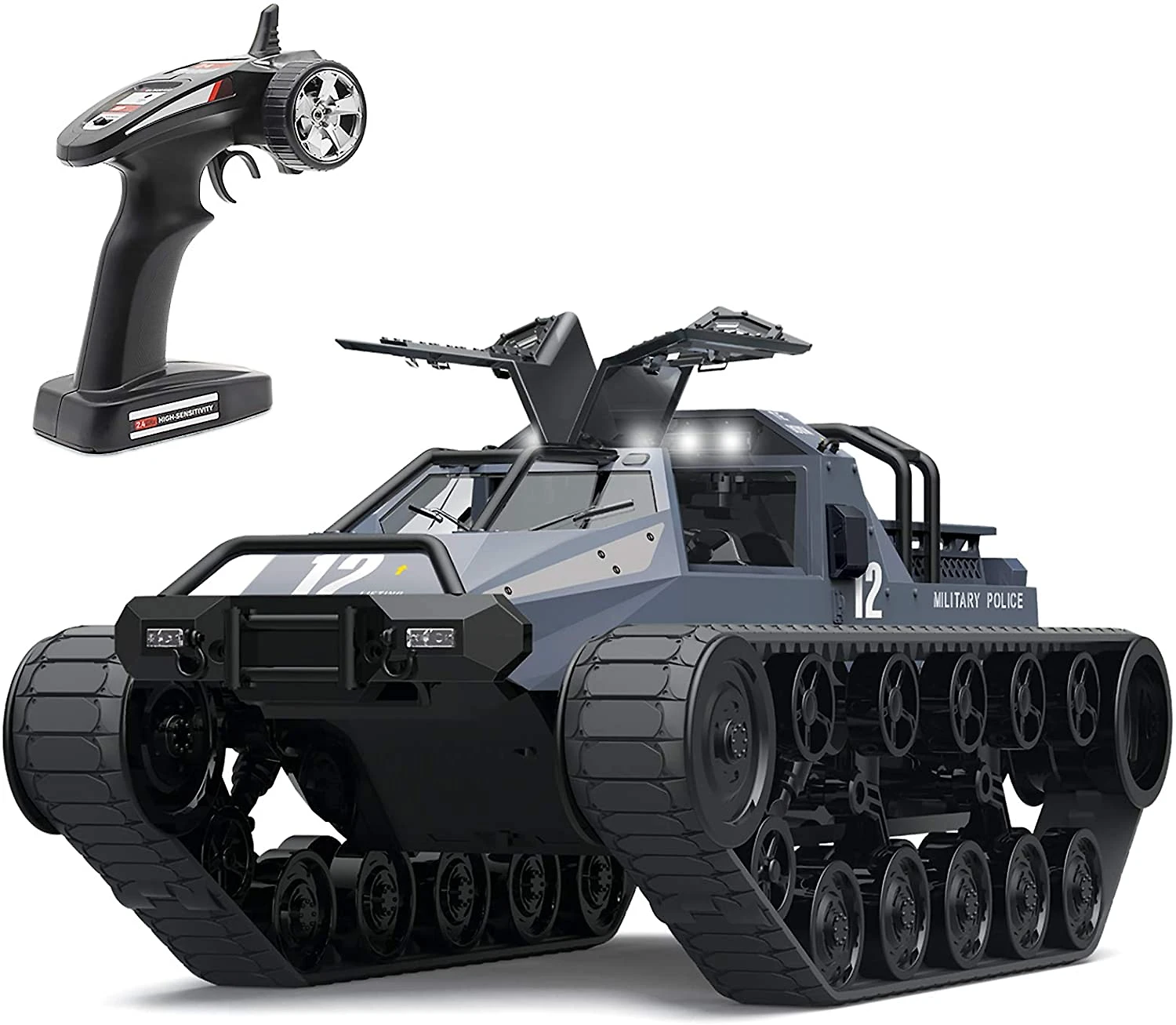 Mostop Carrinho de Controle Remoto Tanque de Guerra Exército