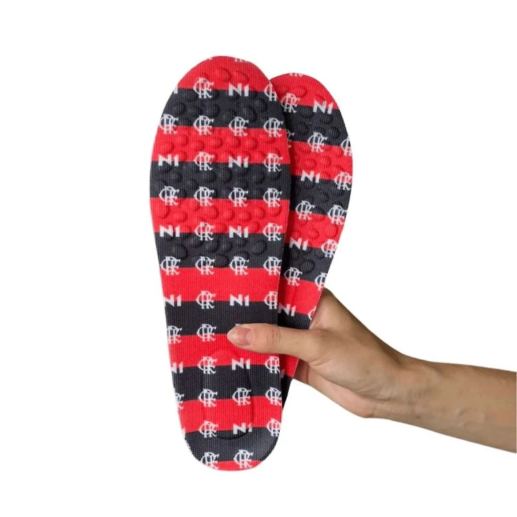 Palmilha N1 Sports Anatomica Flamengo Pro - Vermpto - VERM/PTO