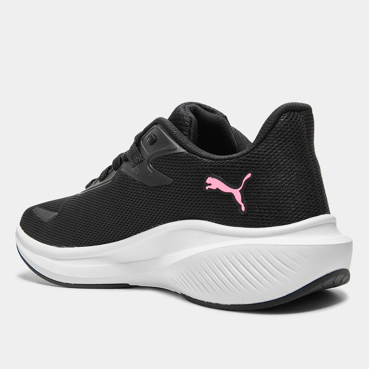 Miniatura Tênis Puma Skyrocket Lite Feminino Preto+Rosa - 34