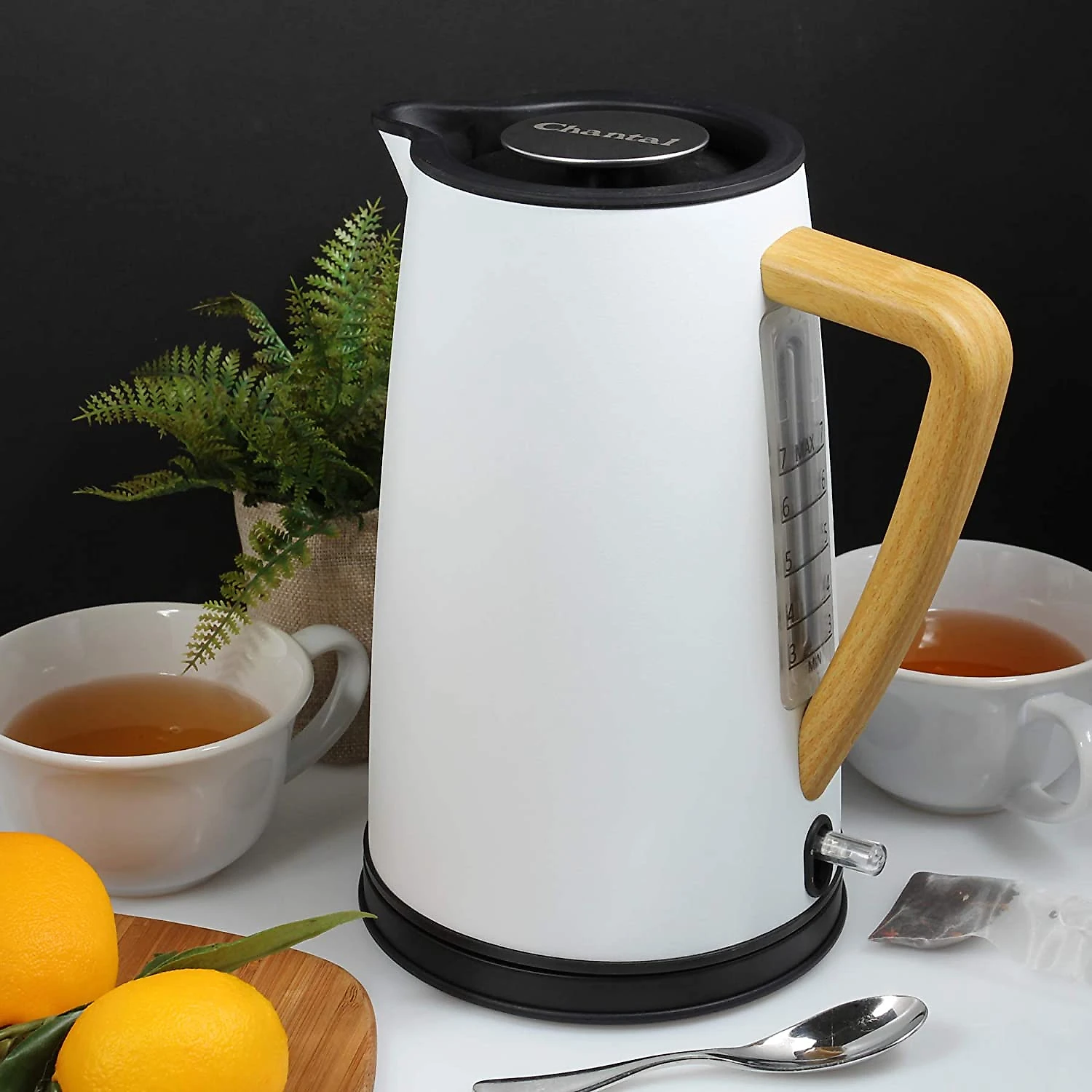 Chantal ELSL3708O Chaleira Elétrica de 18L Aço Inoxidável 15 00W110V Branca