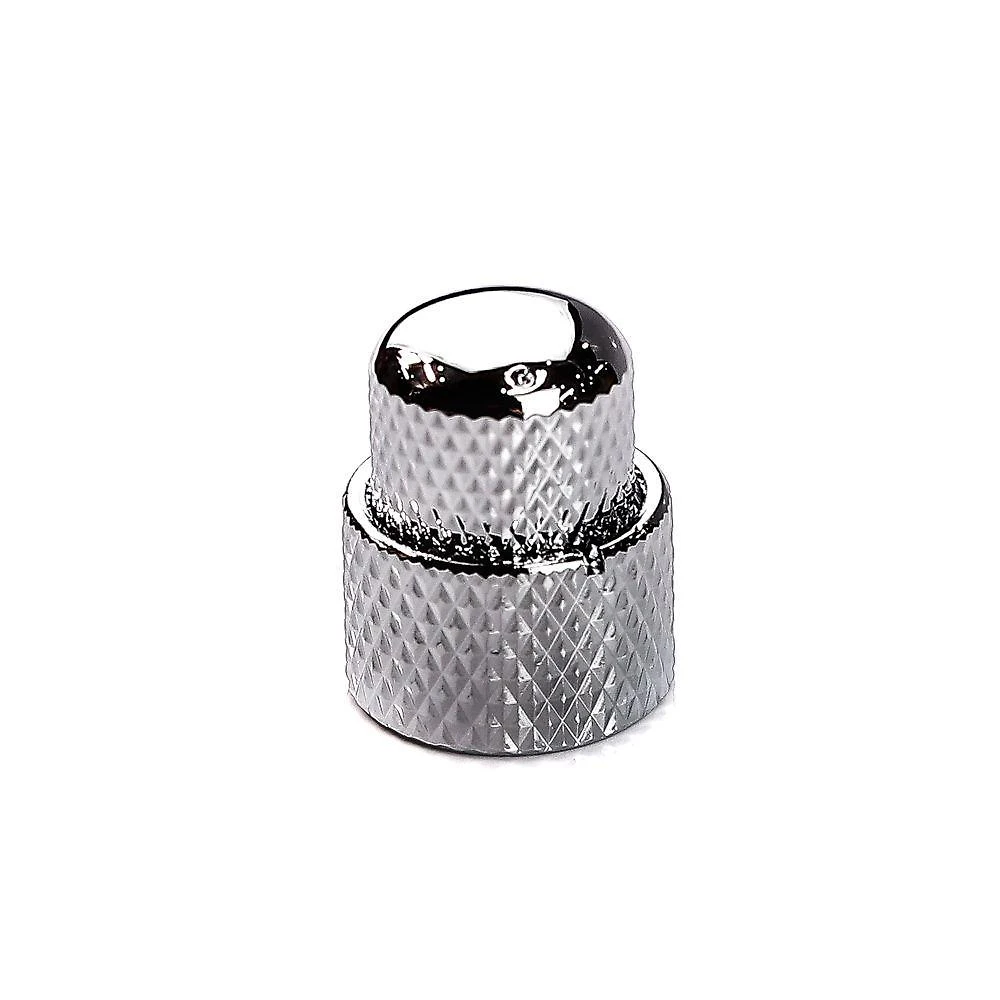 Kit 3 Knobs Metal Duplo KS-DUAL-CR Guitarra e Baixo Cromado Spirit