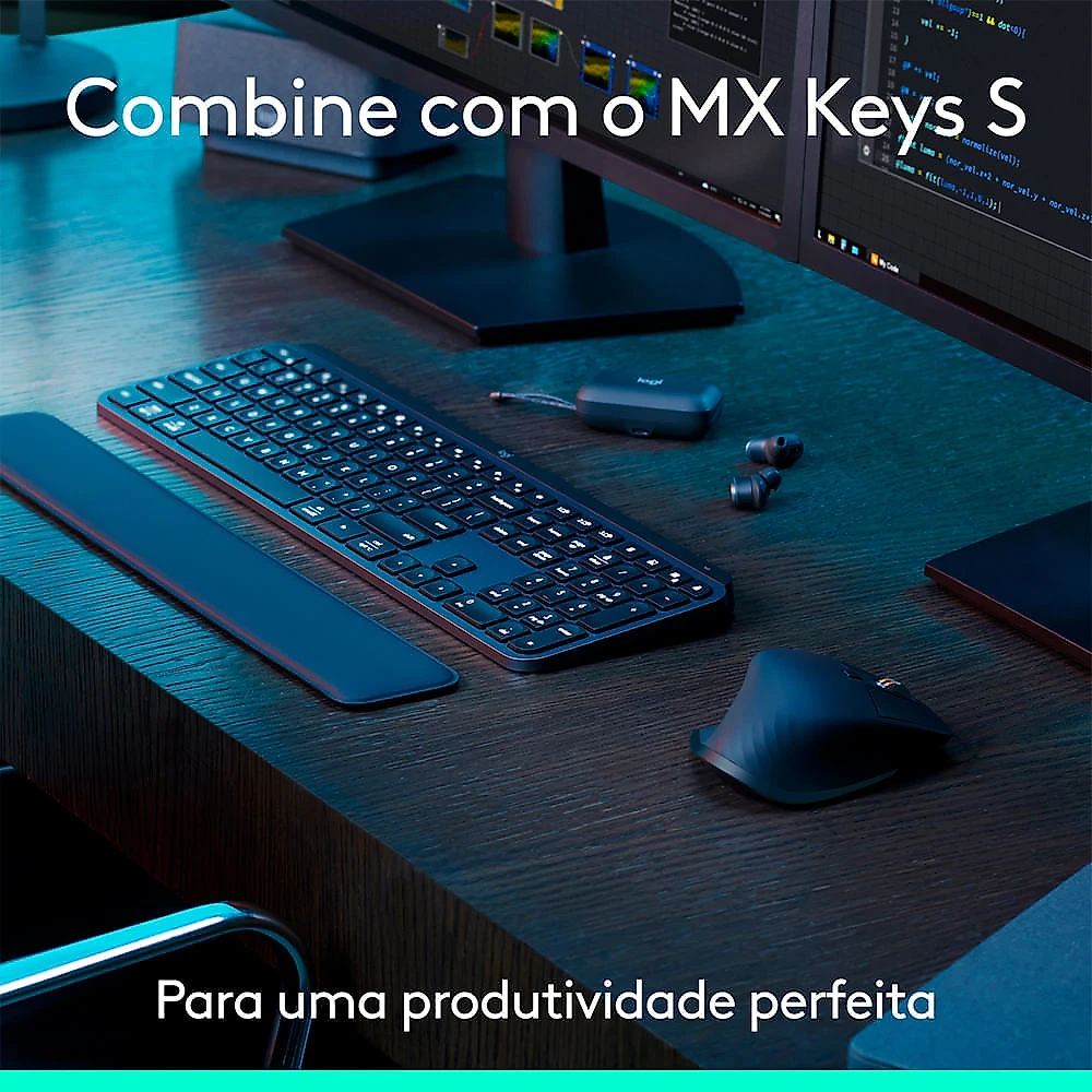 Mouse sem Fio Conexão Bluetooth MX Master 3S Grafite - Logitech - 910-007502