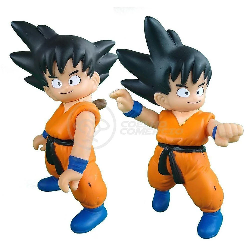 Boneco Action Figure Goku Criança Classico 20cm Dragonball