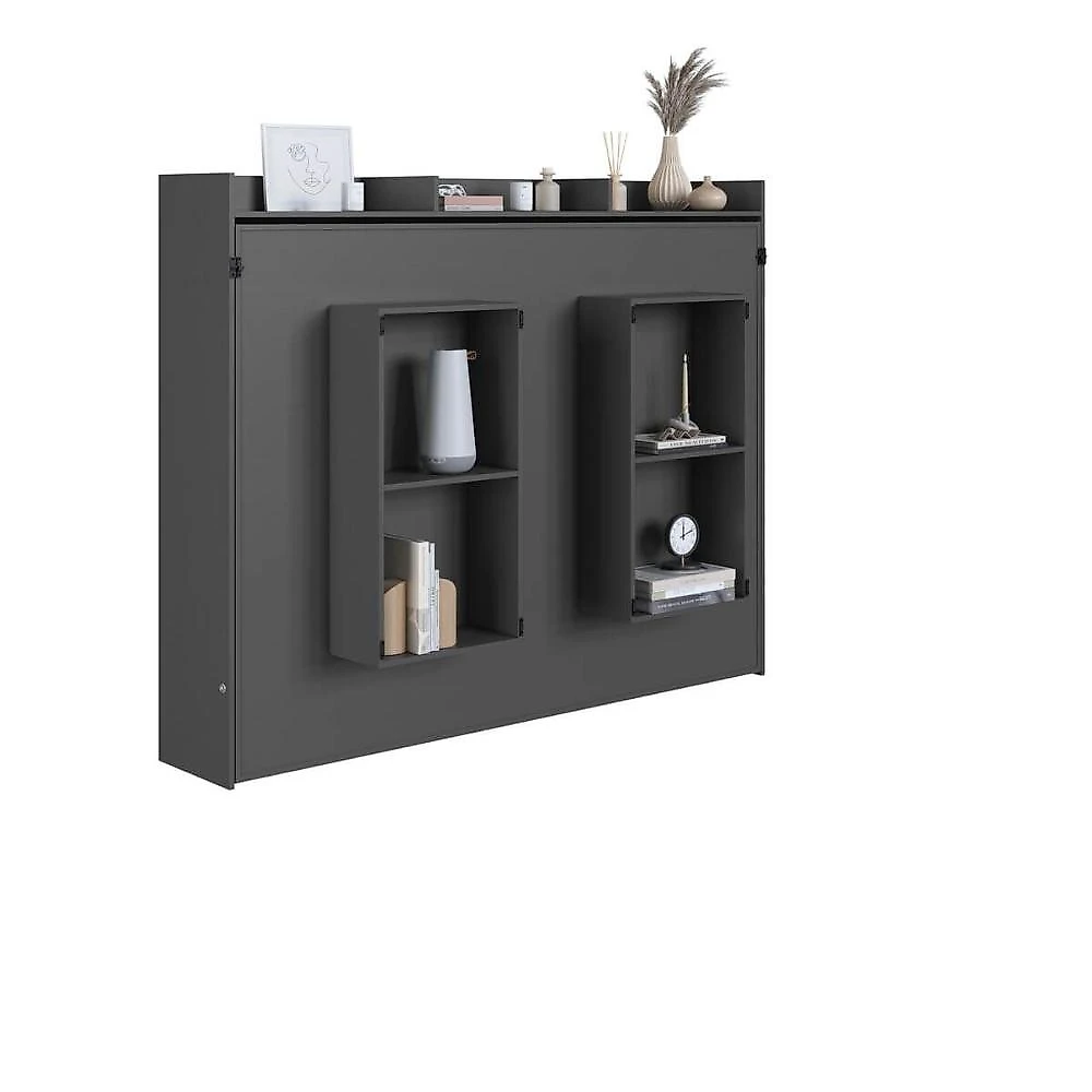 Cama Casal Articulável Horizontal 140 Hanover Grafite