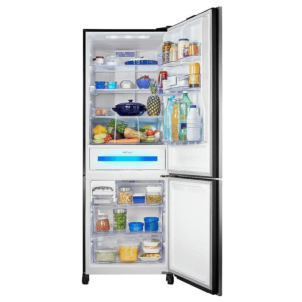 Geladeira Intuitive+ Panasonic BB71 Frost Free Inverter 511L Black Glass - NR-BB71GV7B NR-BB71GV7BB 220V