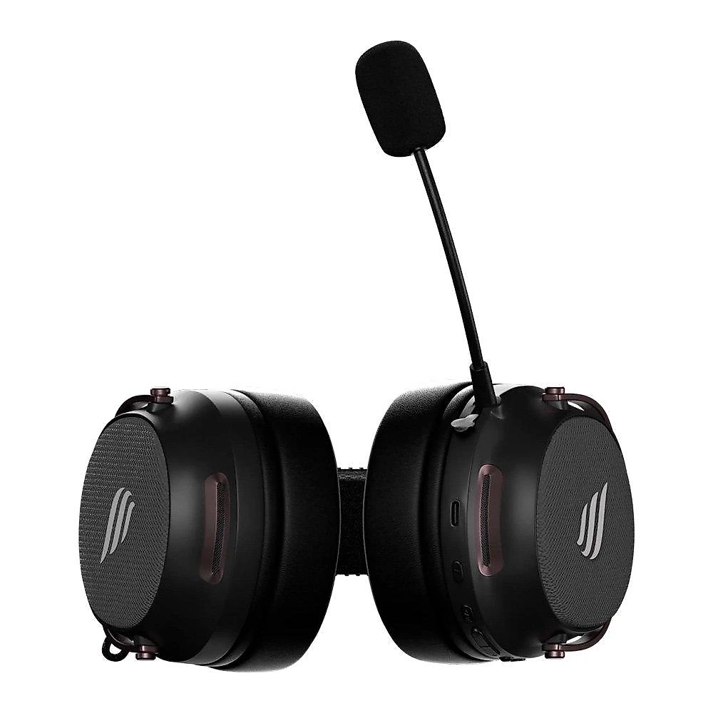 Headset Gamer Sem Fio Fallen Morcego Pro Wireless, 7.1 Virtual, Surround, Bluetooth 5.2, Microfone Destacável, Preto - HE00062