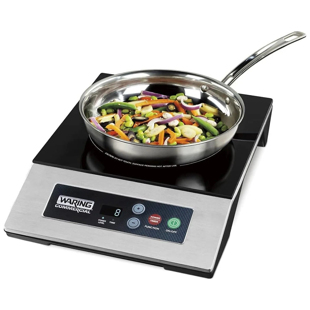 Cooktop Elétrico de Indução Profissional com 10 Configurações de Potência e Superfície de Vidro Temperado Durável, 110V 18...