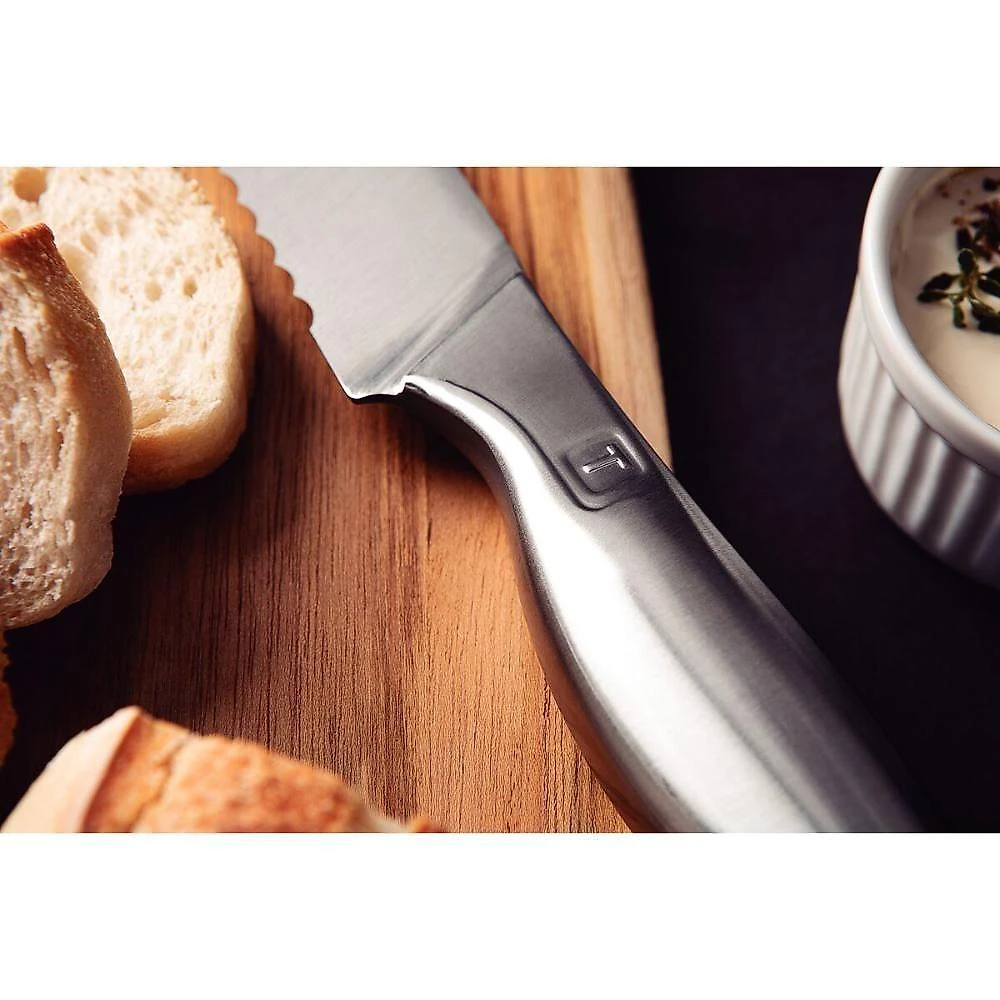 Faca para Pão Sublime Cortar Pão Aço Inox Lâmina Serrilhada Cozinha 8 Polegada Tramontina
