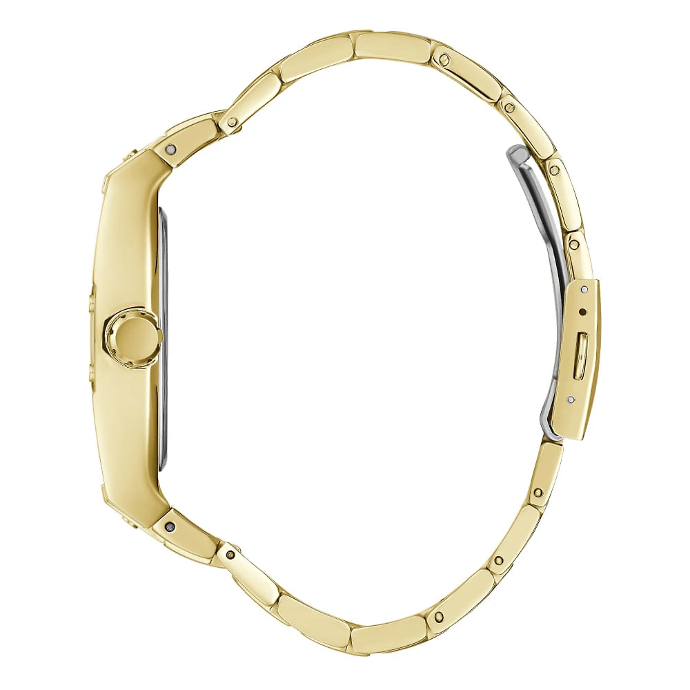 Miniatura Relógio Guess Masculino Multifunção Dourado GW0456G1