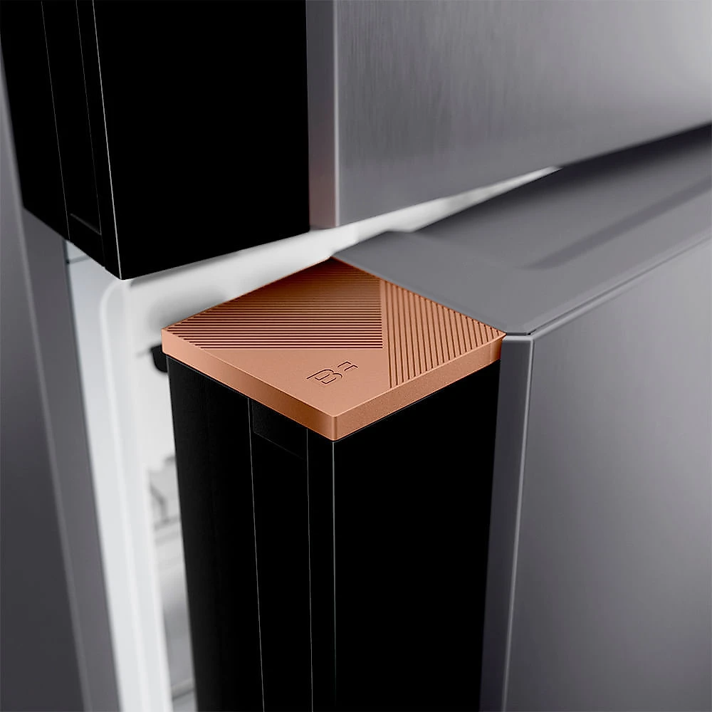 Refrigerador Brastemp Inverse Frost Free 500L Inox Classe A Inteligente com Fresh Space Bivolt - BRE66AK Bivolt
