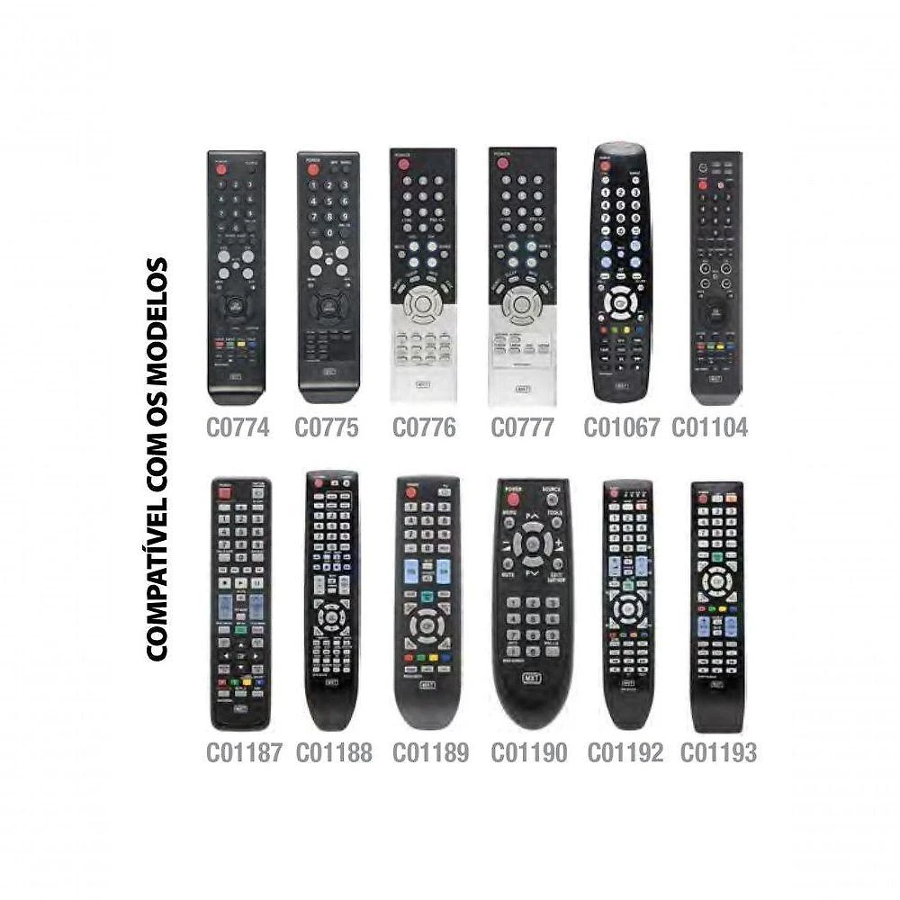 Controle Remoto Mxt 01285 Tv Samsung Smart Tv - Modelos