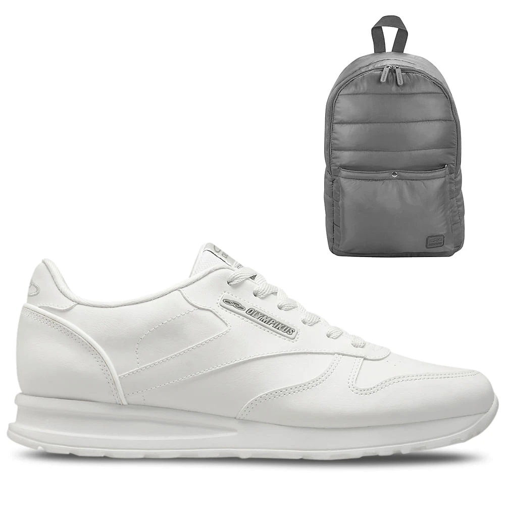 Kit 1 Tênis Olympikus Jogging 100 e 1 Mochila Olympikus Puffer