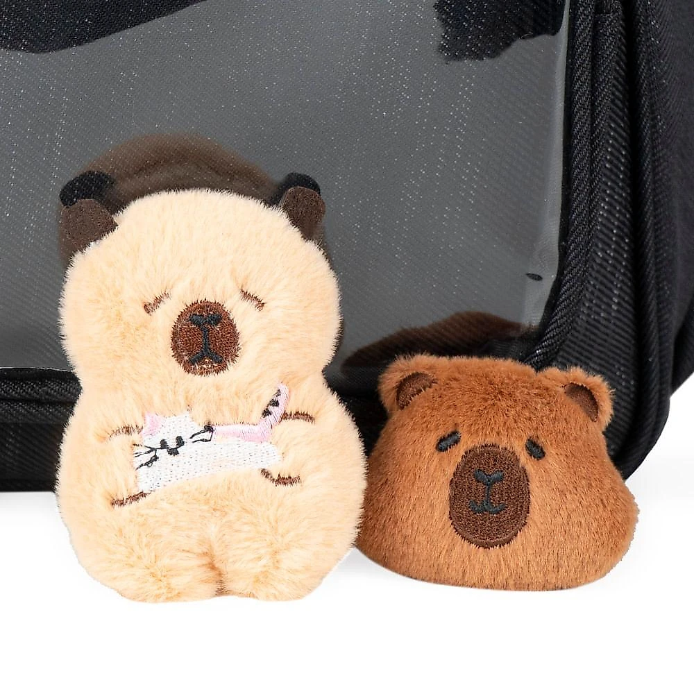 Mochila Escolar Feminina BG Charms Preta Preto