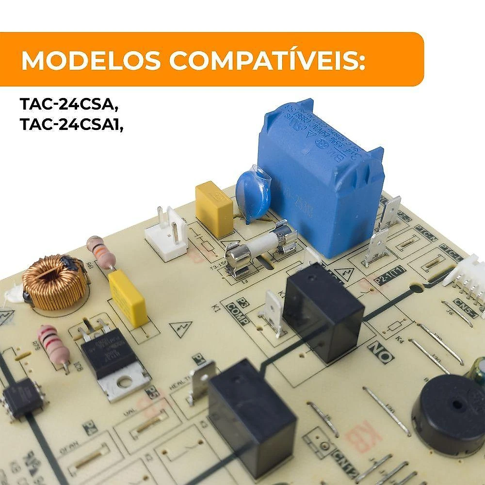 Placa Evaporadora TCL TAC-24CSA Ar Condicionado 24000 BTUS 220V