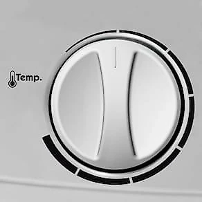 Aquecedor de Ambiente Mondial A-08 com Controle de Temperatura - Cinza 110V