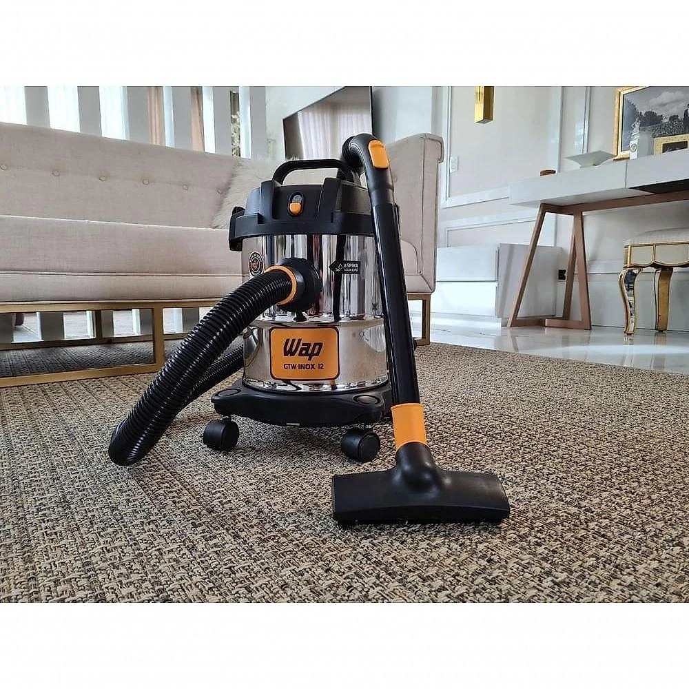 Aspirador De Pó E Água 1400W WAP GTW Inox 12 220V