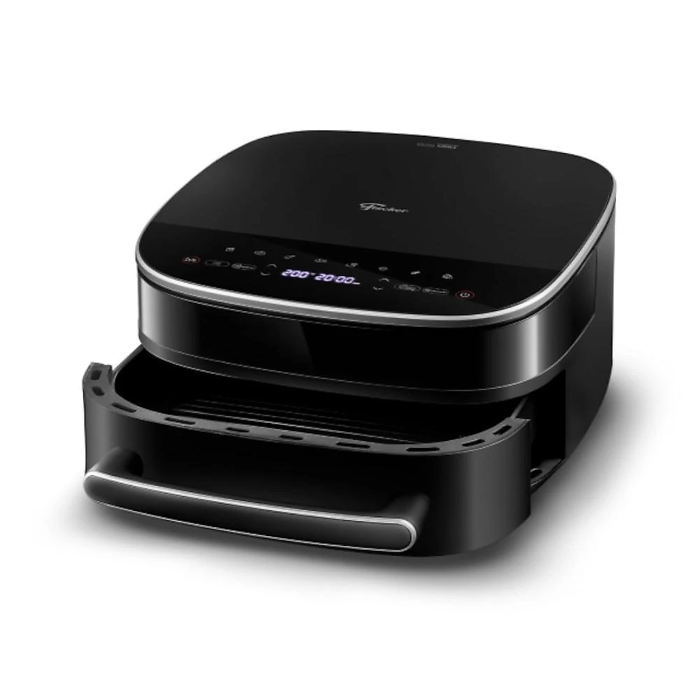 Fritadeira sem Óleo Tramontina Dual Grill 6L 1500W Preto 110V