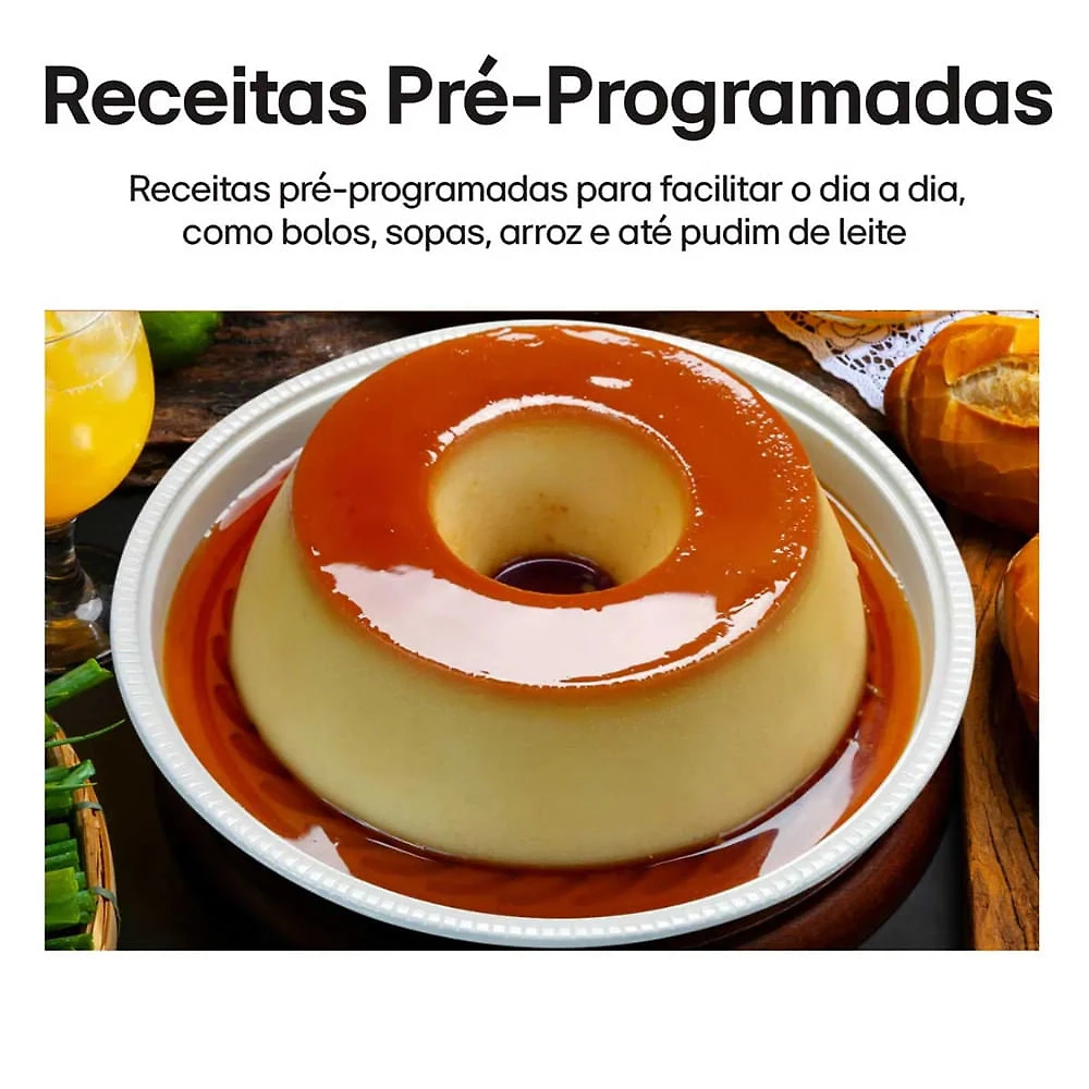 Miniatura Micro-ondas NeoChef LG 30 litros Espelhado Limpa Fácil Preto - 110V