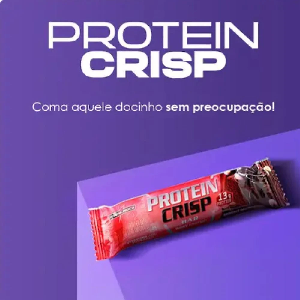 Barra Protein Crisp Bar Brownie de Chocolate 45g