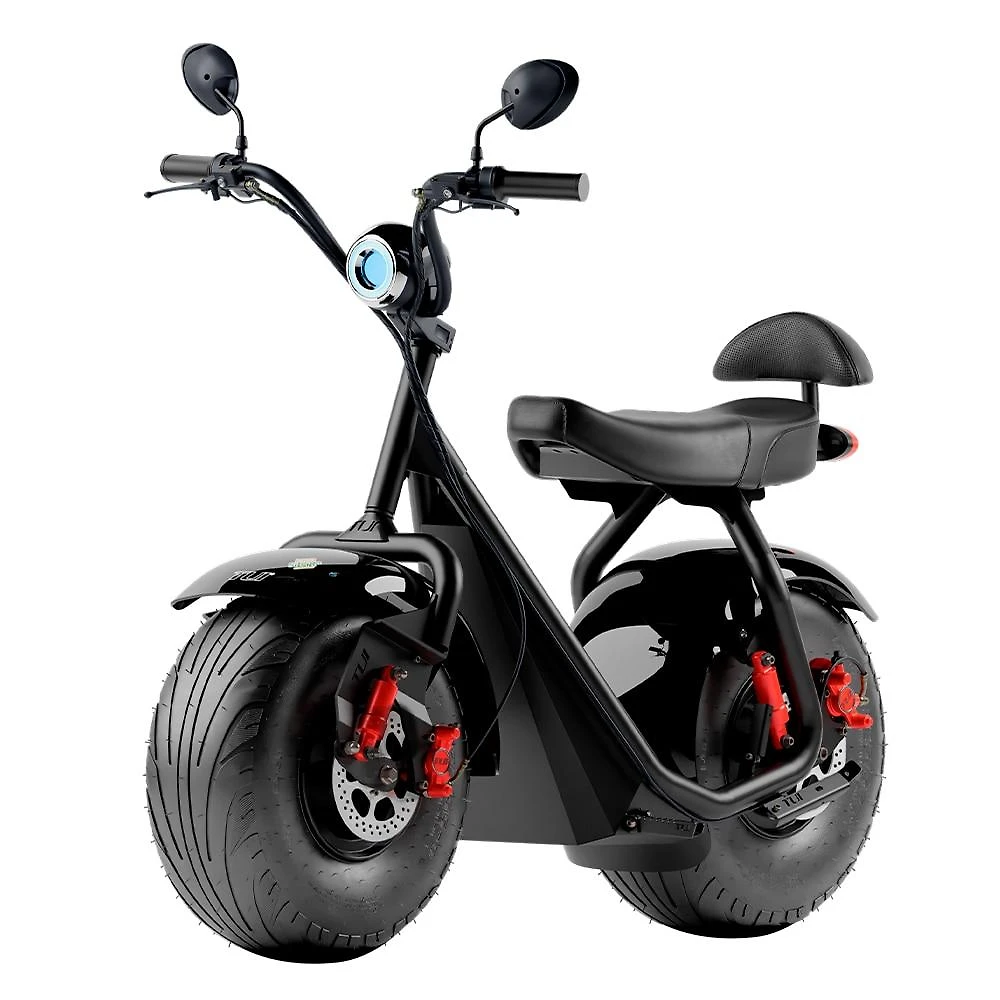 Scooter Elétrica TUI Mais-S 2 Lugares, Preta