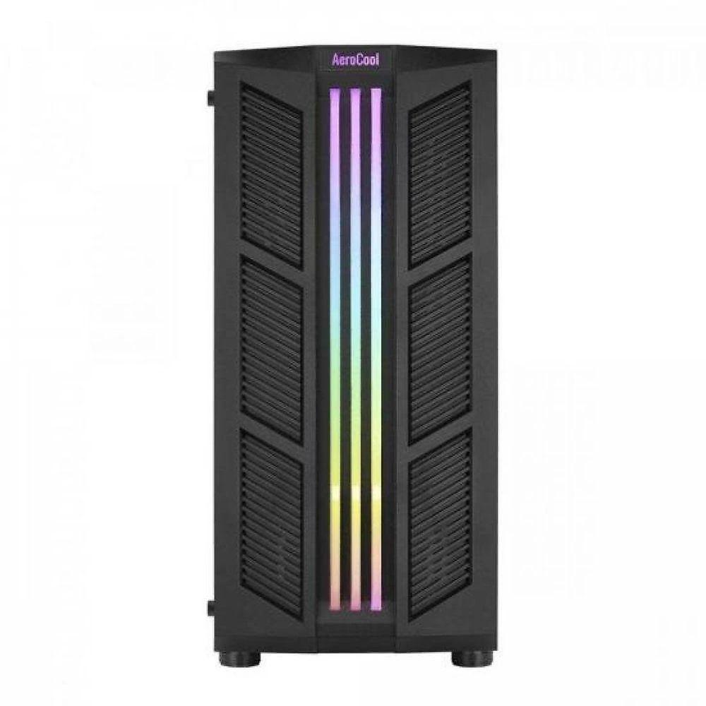 Gabinete Gamer Prime Mid Tower ATX com RGB Preto Aerocool webcontinental-4710562756319