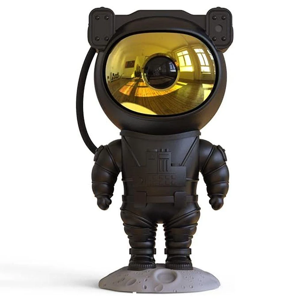 Projetor Led Astronauta Estrela Galaxia Nebulosa Decoraçao Espacial Quarto Sala Casa Usb Espaço Cosmico
