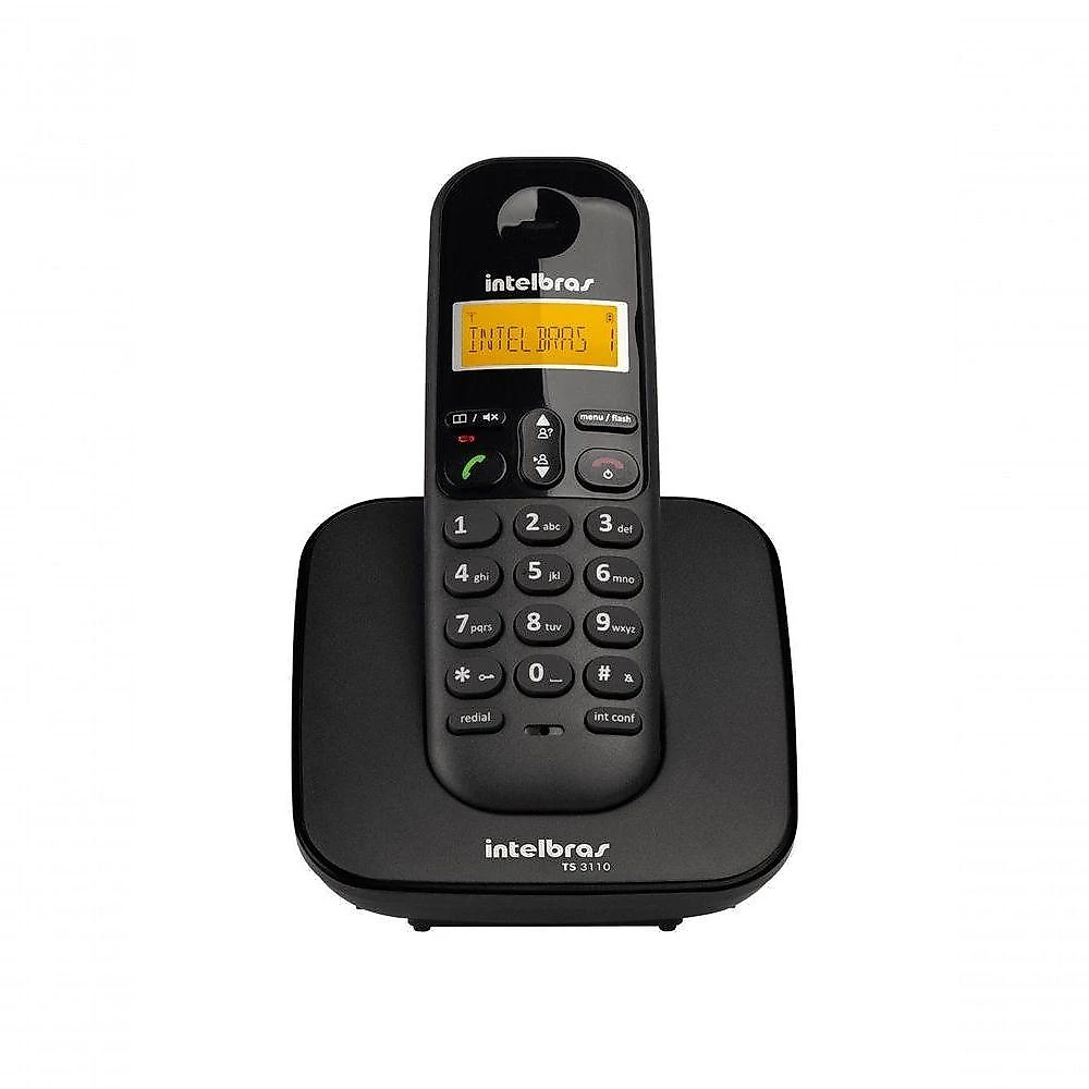 Telefone Sem Fio Intelbras Ts 3110 Preto
