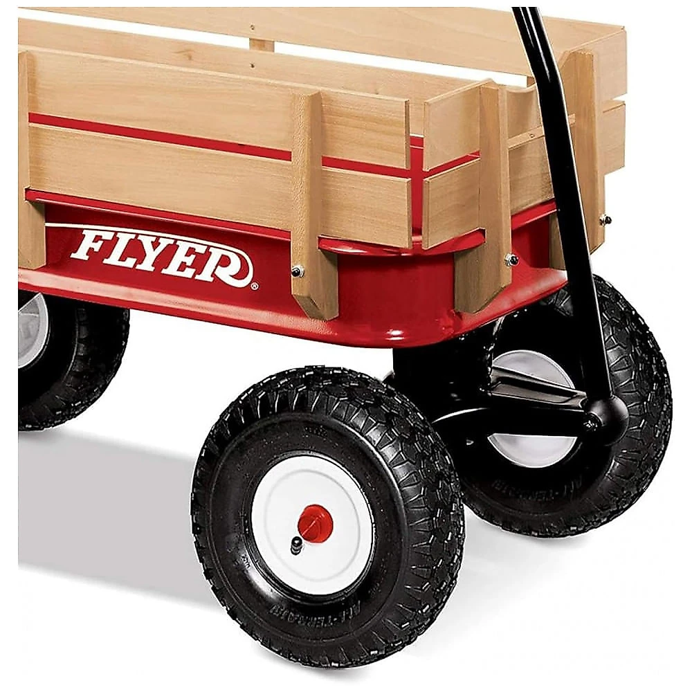 Carrinho de Passeio Radio Flyer para Crianças, Carrinho de Mão, Carrinho de Praia, Carrinhos com Rodas, Brinquedos Externos para Crianças de 1,5 Anos