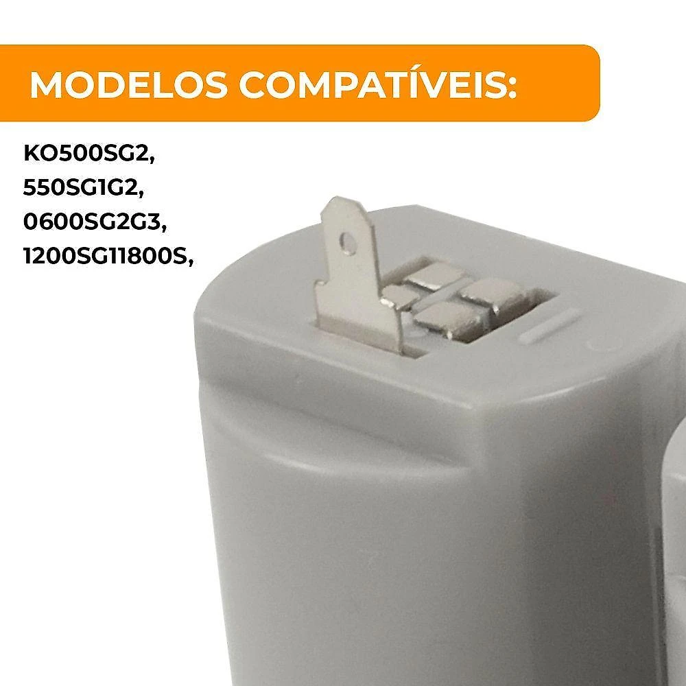 Caixa Porta Pilha Duplo Aquecedores A Gás Komeco - 0100021188 Único