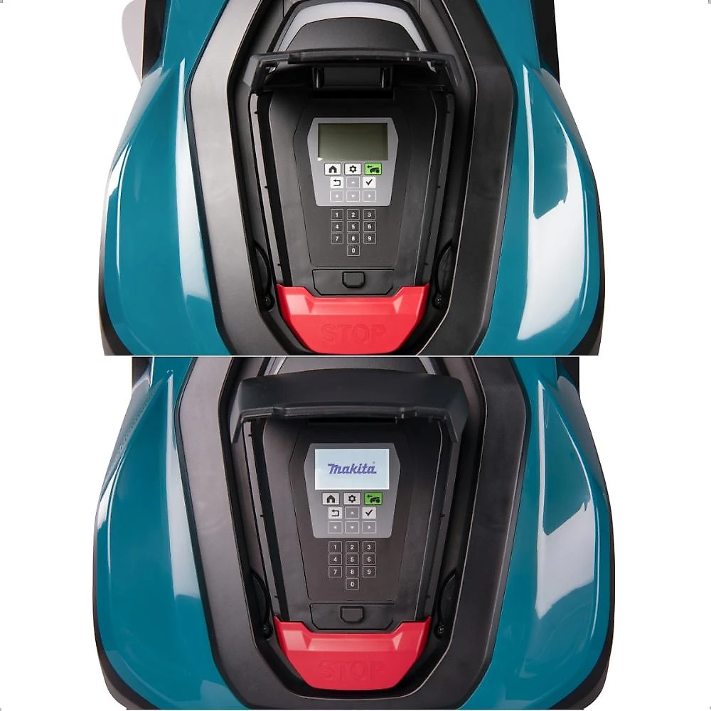 Robô cortador de grama a bateria makita rm350d