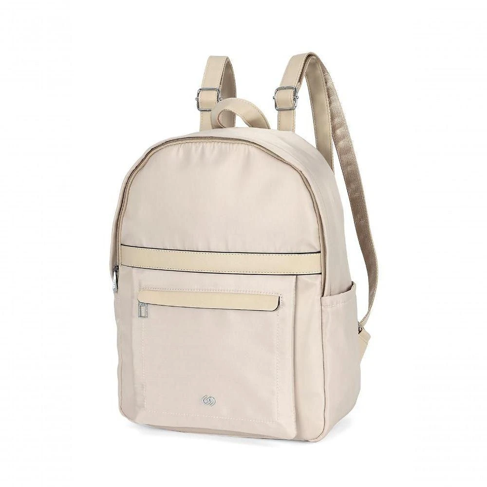 Bolsa Feminina Gash BS72966GA Náilon 12,3L 35cm X 27cm X 13cm Bege Pequena Feminina