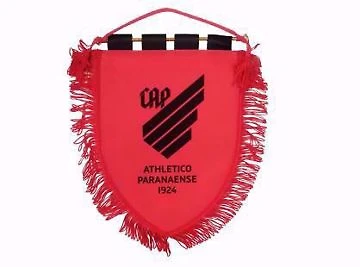 Flâmula Bordada Athletico Paranaense Vermelha