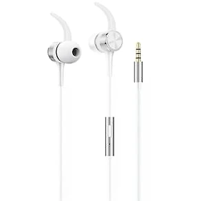 Fones de Ouvido com Fio Geonav Essencial ESFNSL - Silver Light