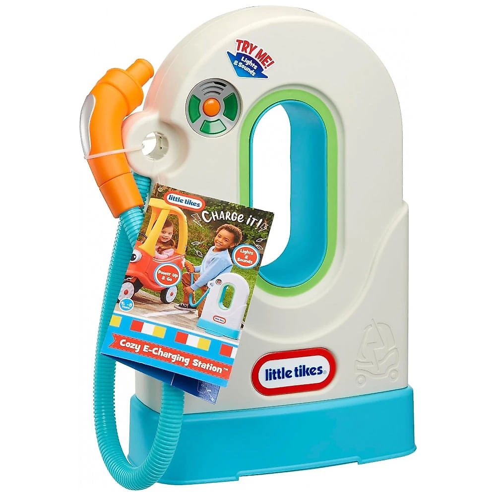 Bomba de Combustível para Carros com Luzes e Sons, Little Tikes, Branca