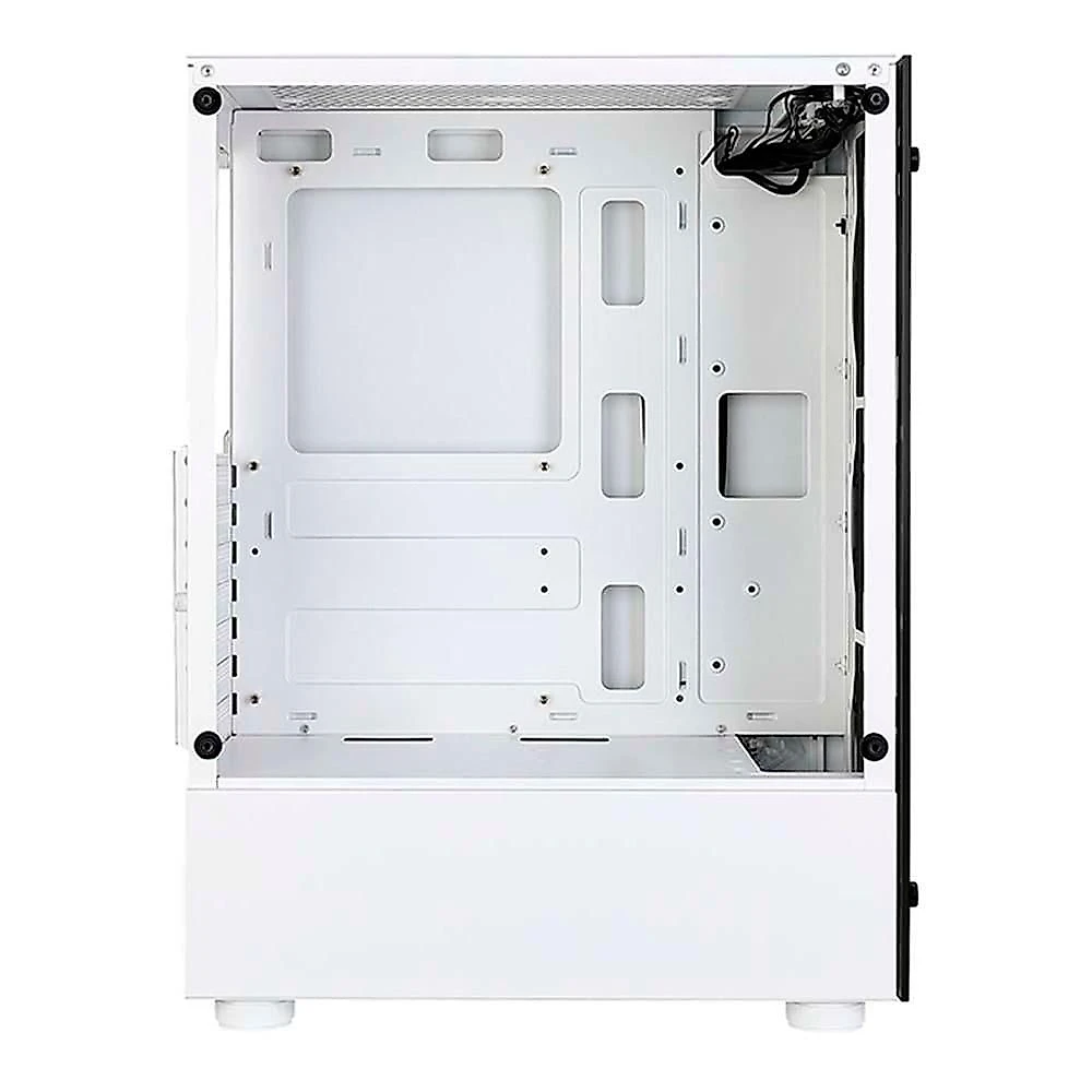 Gabinete Gamer Glass 06X Frost White ATX M-ATX ITX Branco Rise Mode