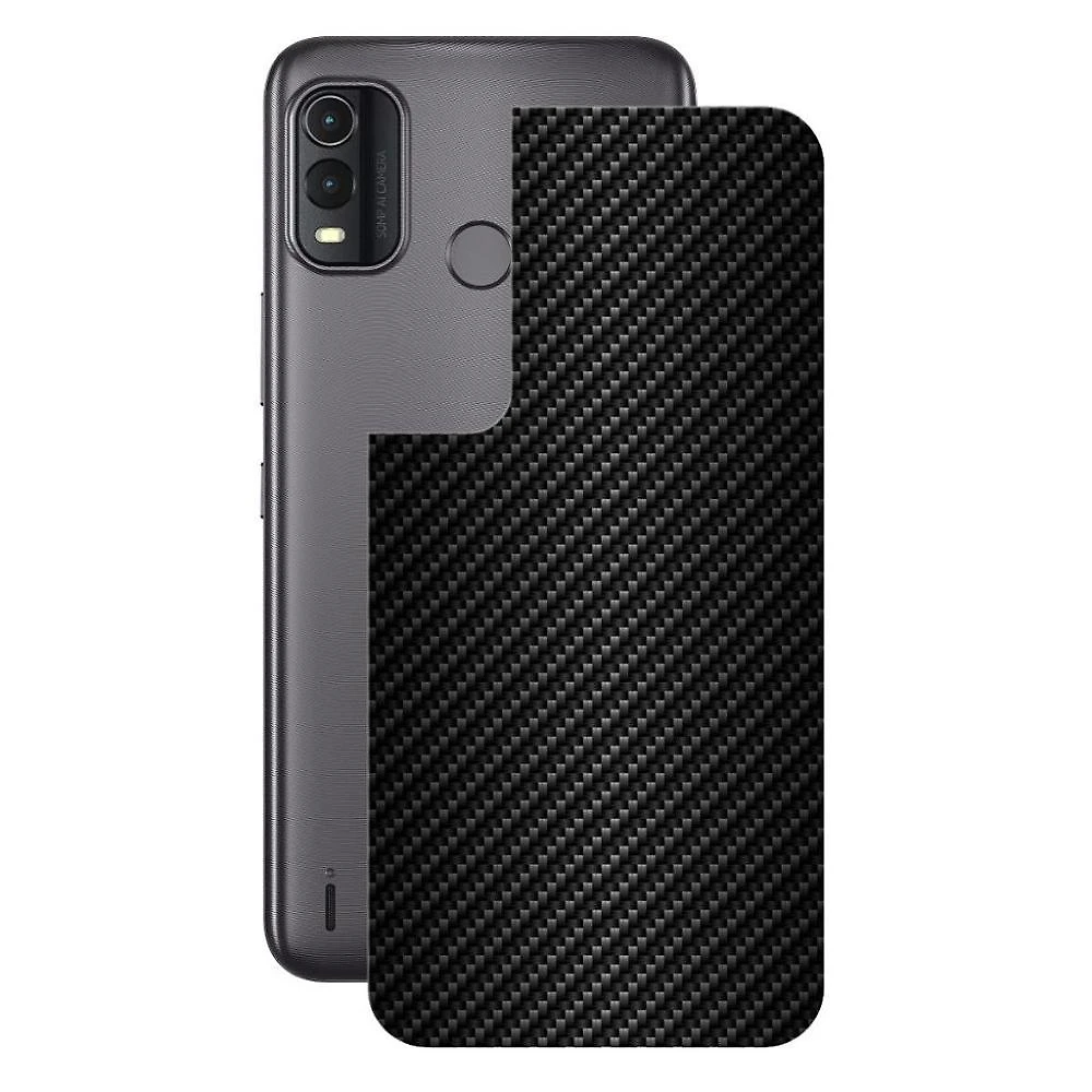 Película para Nokia G11 Plus - Traseira de Fibra de Carbono Preta - Gshield