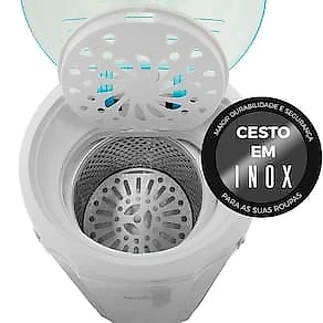 Centrífuga de Roupas Britânia BCR15B com Timer 15kg - Branca 110V