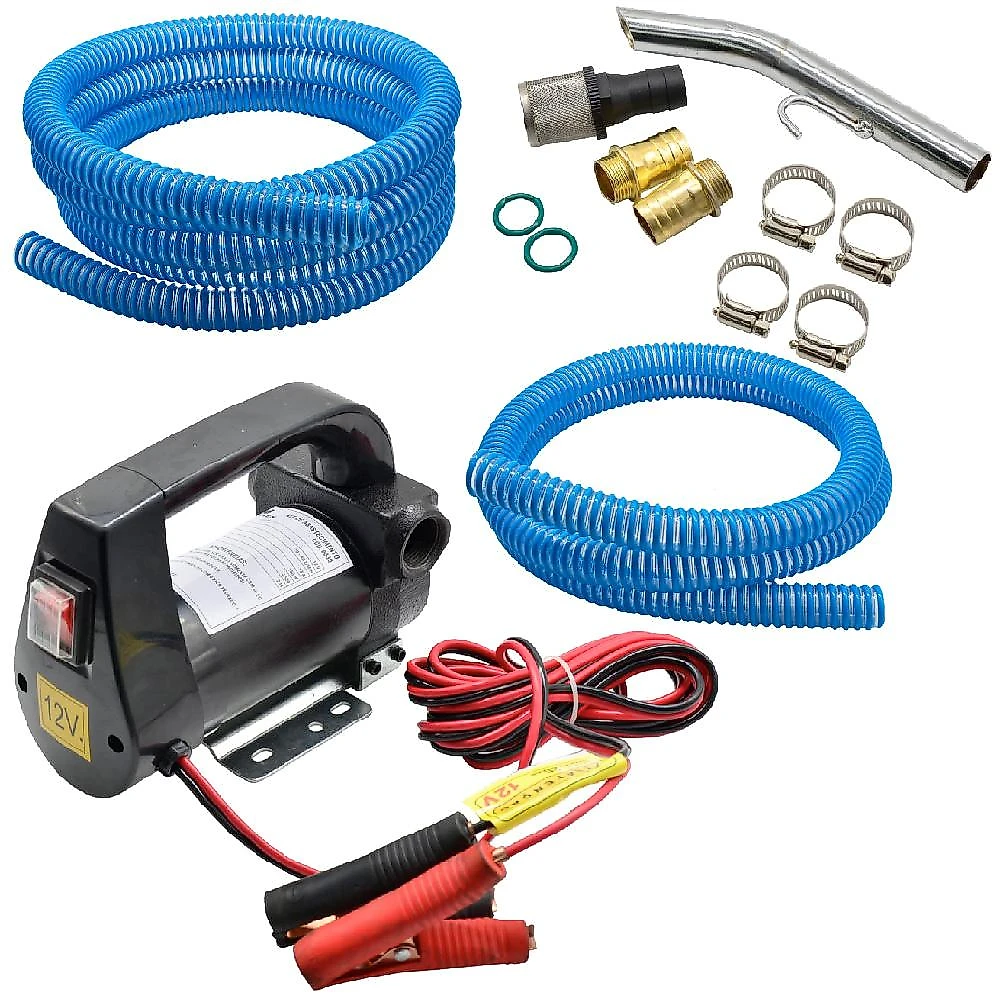 Kit Bomba 12V Diesel 40L/Min com Mangueira 948000 BREMEN