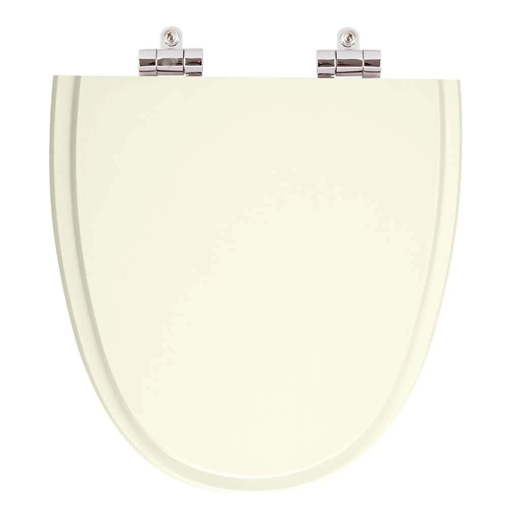 Assento Sanitário Aloha Pergamon Alongado Resina Plástica Fechamento Suave Bege Pontto Lavabo