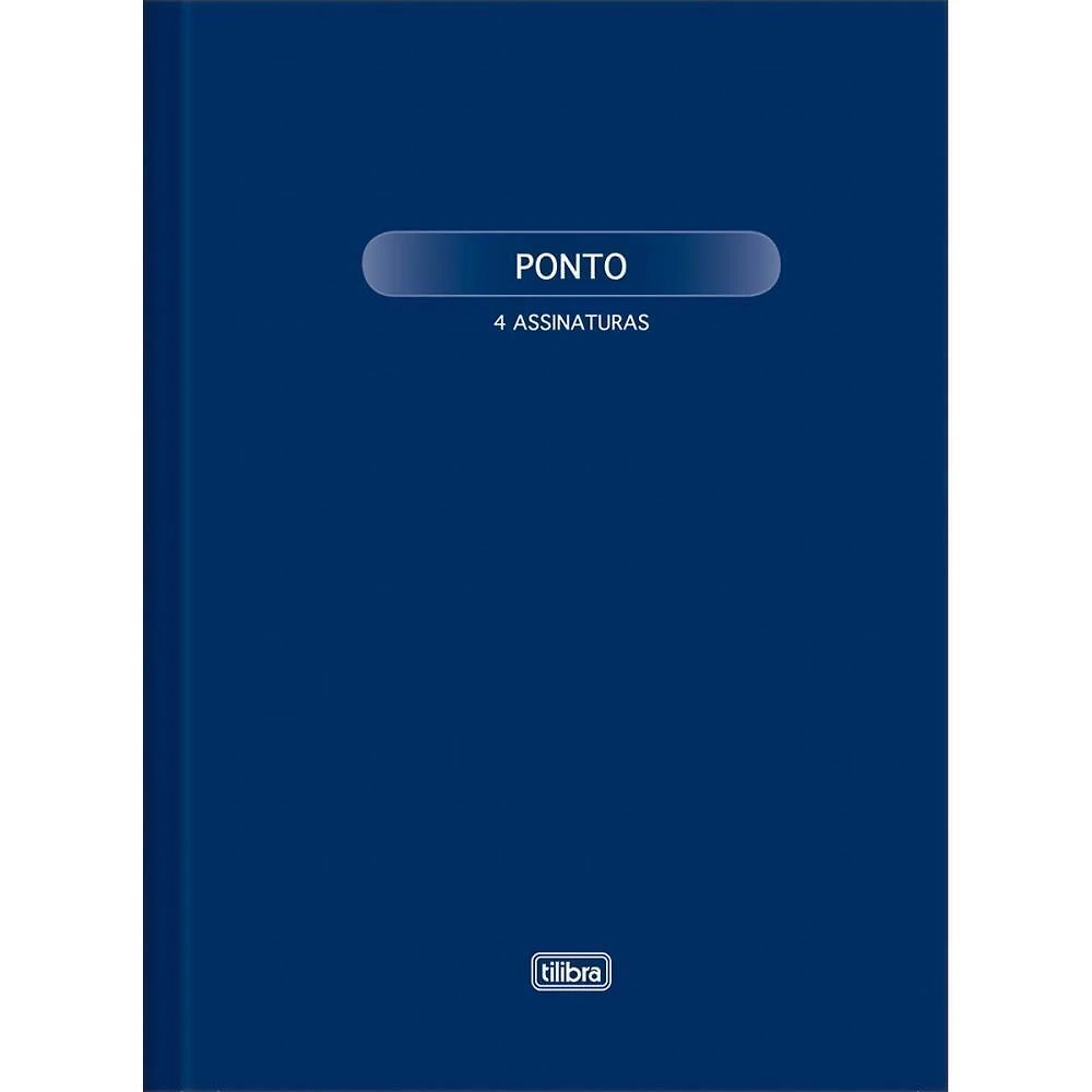 Livro de Ponto Tilibra Ofício Capa Dura 100 Folhas Numeradas Branco