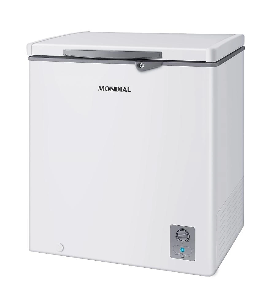 Freezer horizontal mondial fhz-01-w150 150 litros 2 em 1 função turbo controle de temperatura 110