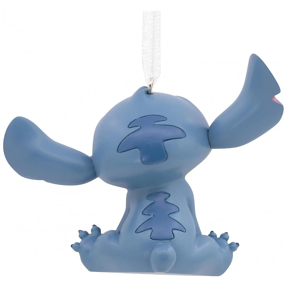 Enfeite Natalino Hallmark Disney Lilo & Stitch Com Scrump Resina Para Pendurar 3” Modelo B09GJGPMML