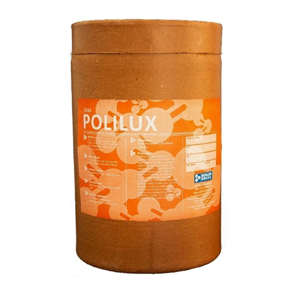 Cera Pastosa para Madeira Polilux Colonial Barrica 7kg Borlen Brasil
